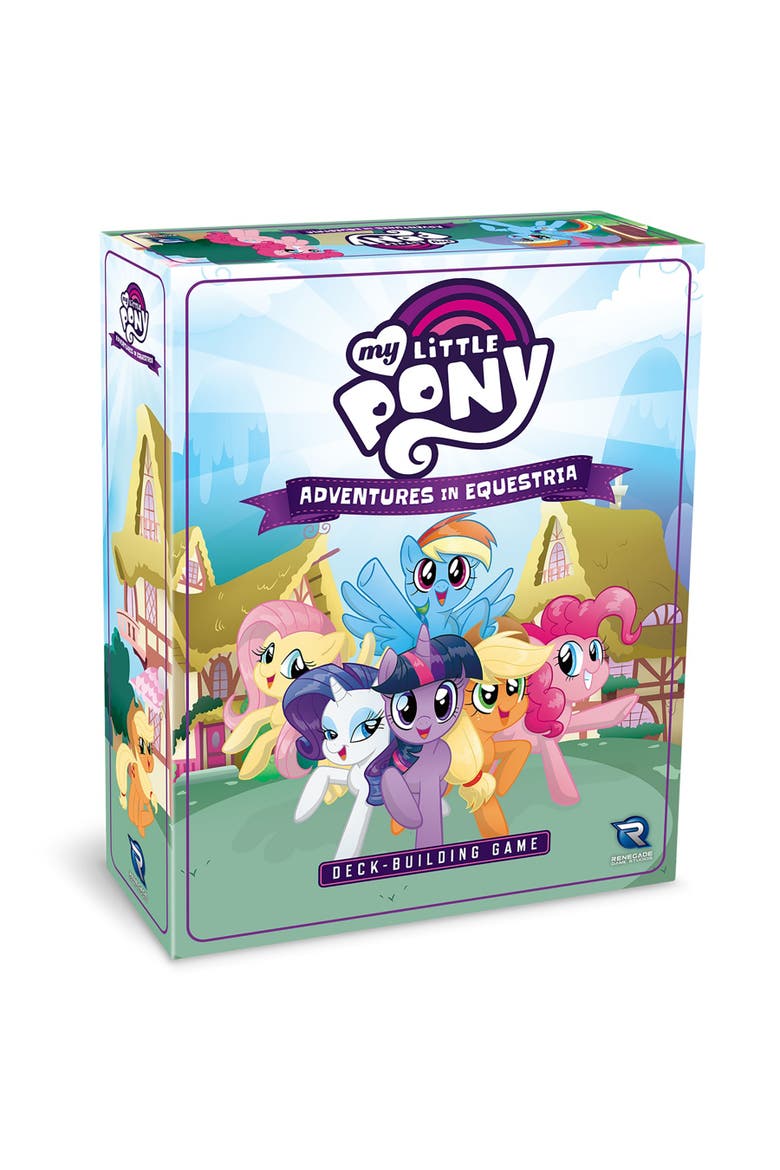 My Little Pony Adventures In Equestria Deckbuilding Game, Main, color, Multicolored
