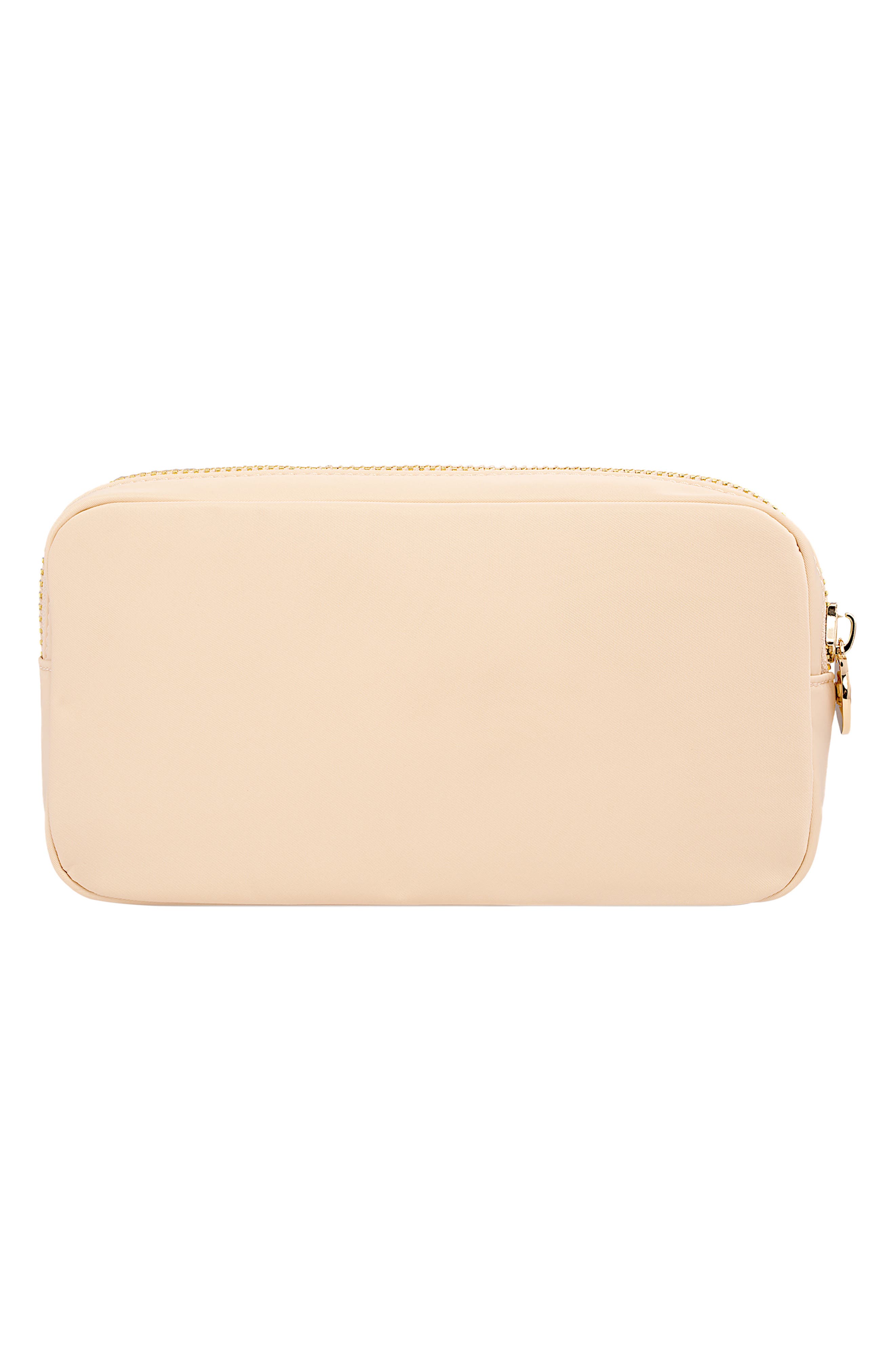 Stoney Clover Lane Small Stuff Embroidered Pouch, Alternate, color, Sand