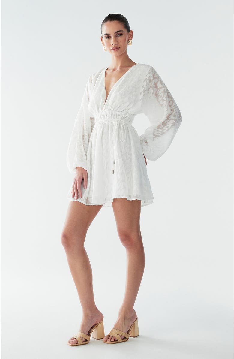 BWLDR Gracie Mini Dress, Alternate, color, White