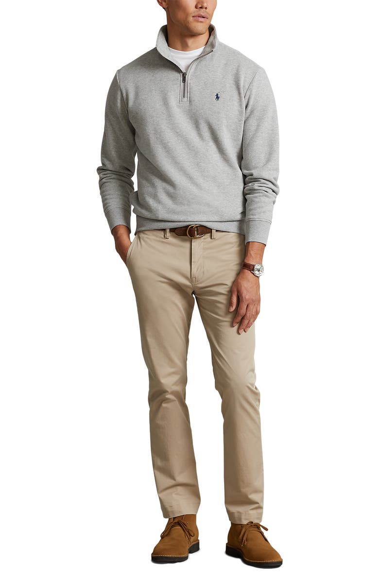 Polo Ralph Lauren Fleece Quarter Zip Pullover, Alternate, color, 