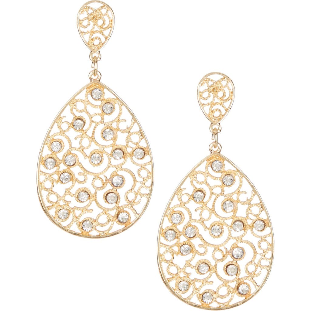 Olivia Welles Luxurious Lorene Earrings In Gold