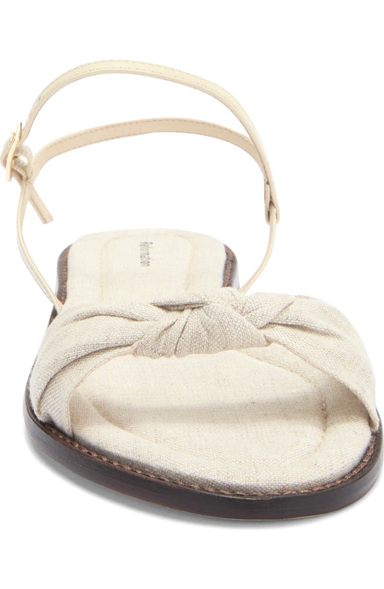 Reformation Cassidy Knot Sandal, Alternate, color,