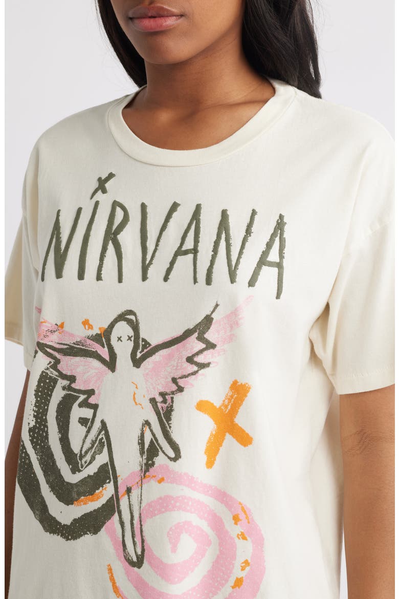 Nirvana In Utero Cotton Graphic T-Shirt, Alternate, color, STONE VINTAGE
