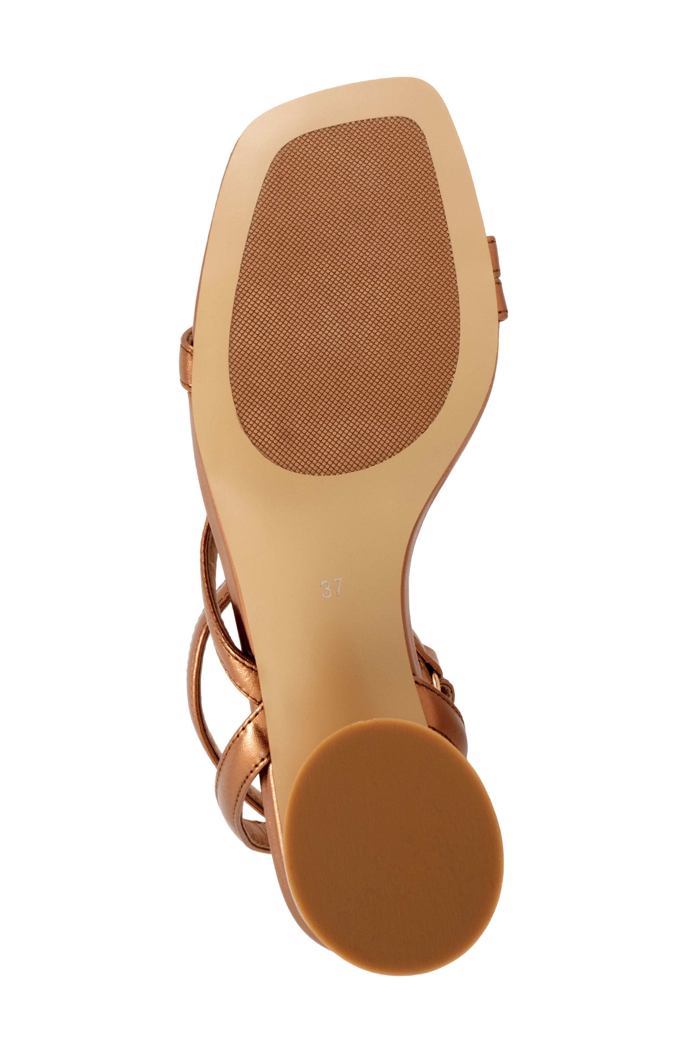 Petricia Ankle Strap Sandal, Alternate, color, COPPER