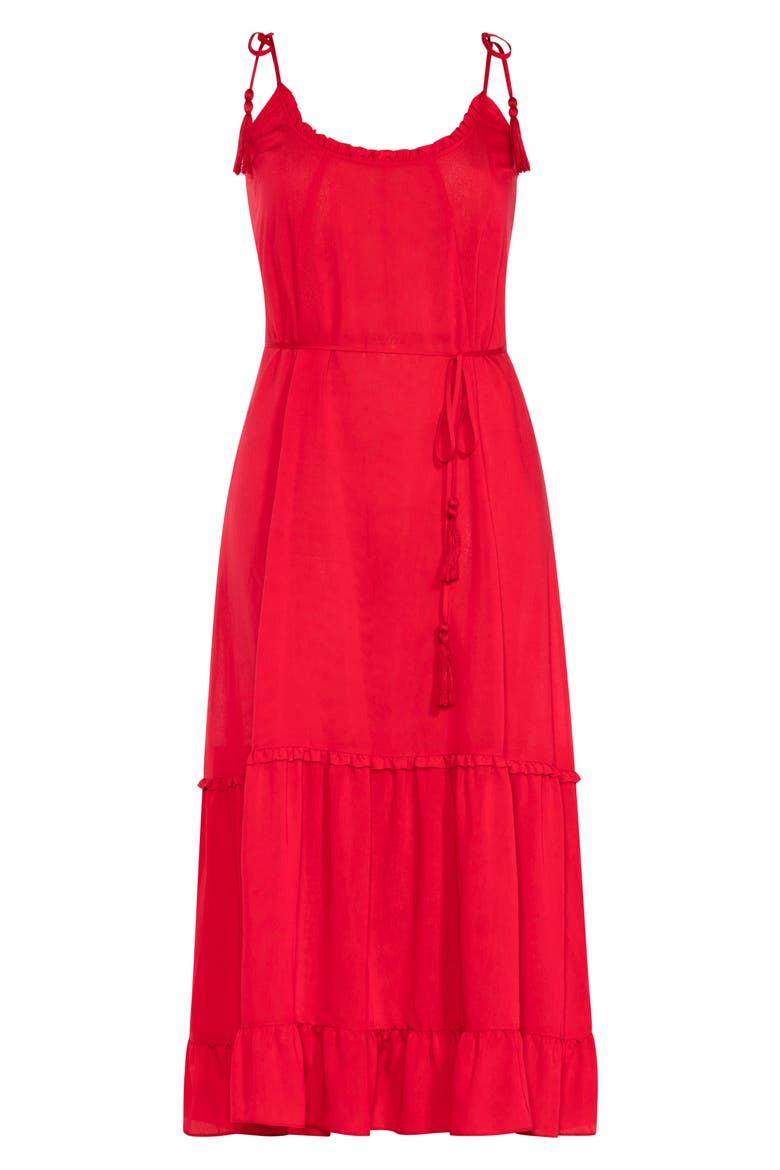Endless Summer Maxi Dress, Alternate, color, RED LOVE