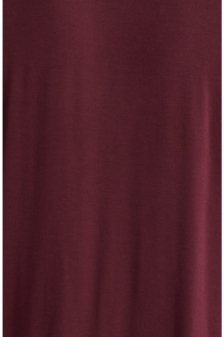 Moonlight Eco Pajamas, Alternate, color, BURGUNDY ROYALE