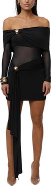 JLUXLABEL Glow State Drape Dress