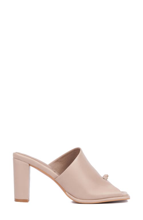 Torgeis Darla Slide Sandal In Taupe