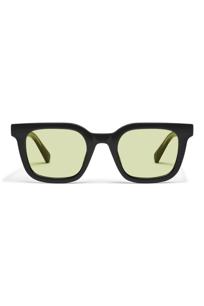 Game Over 49mm Square Sunglasses, Main, color, BLACK ZEST