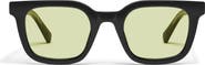 QUAY Game Over 49mm Square Sunglasses