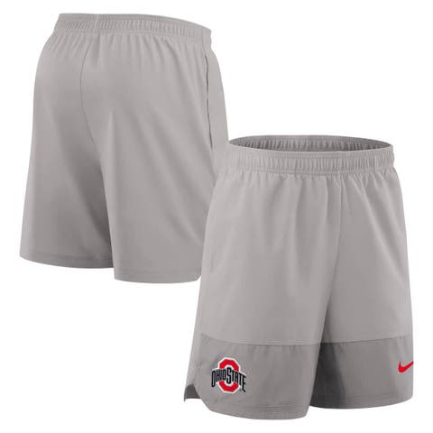 Men's Nike Gray Ohio State Buckeyes 2025 Sideline Dri-FIT Shorts