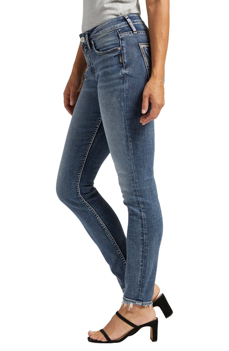 Silver Jeans Co. Suki Skinny Jeans, Alternate, color, Indigo