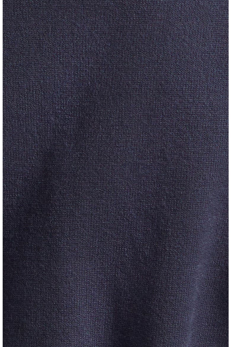 Capucine Mixed Media Top, Alternate, color, NAVY/ RAIN CLOUD