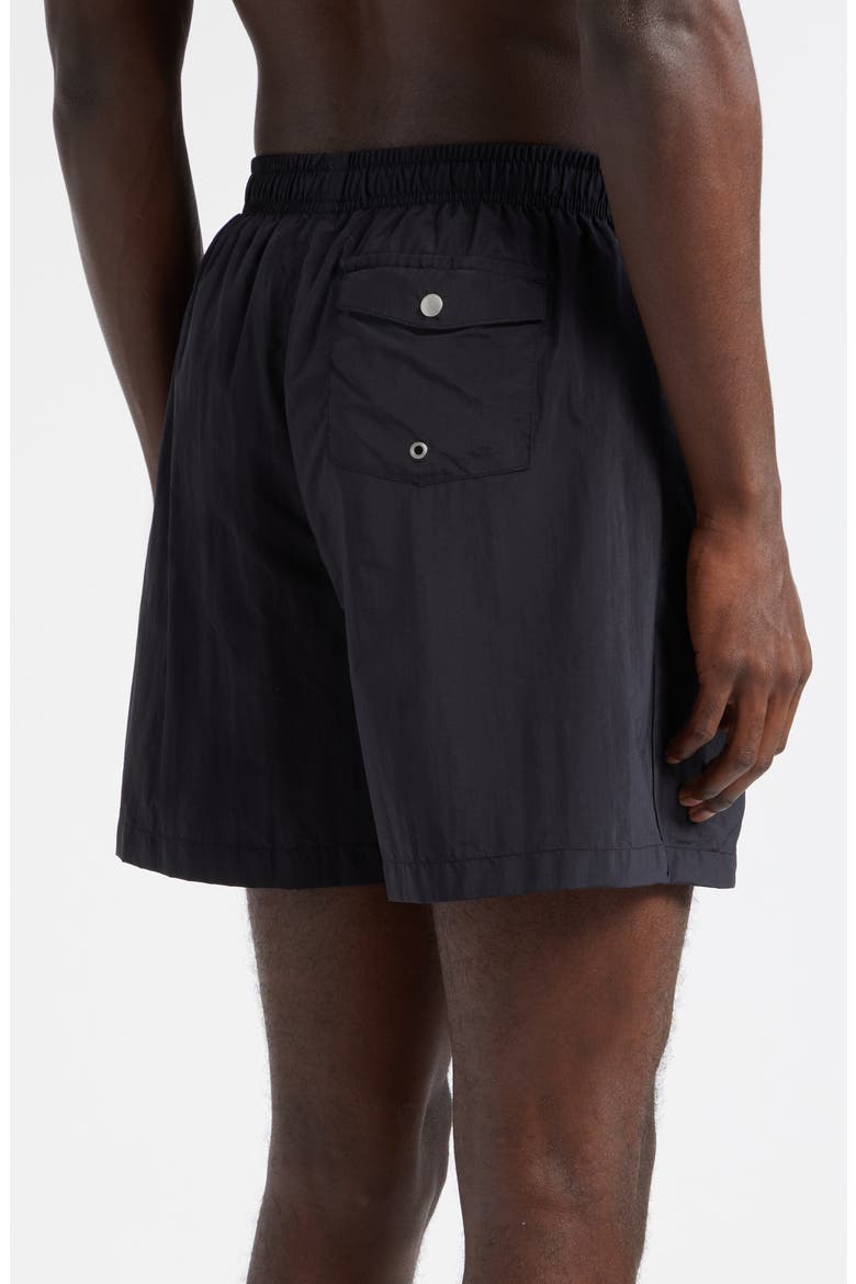 Classic Swim Trunks, Alternate, color, BLACK