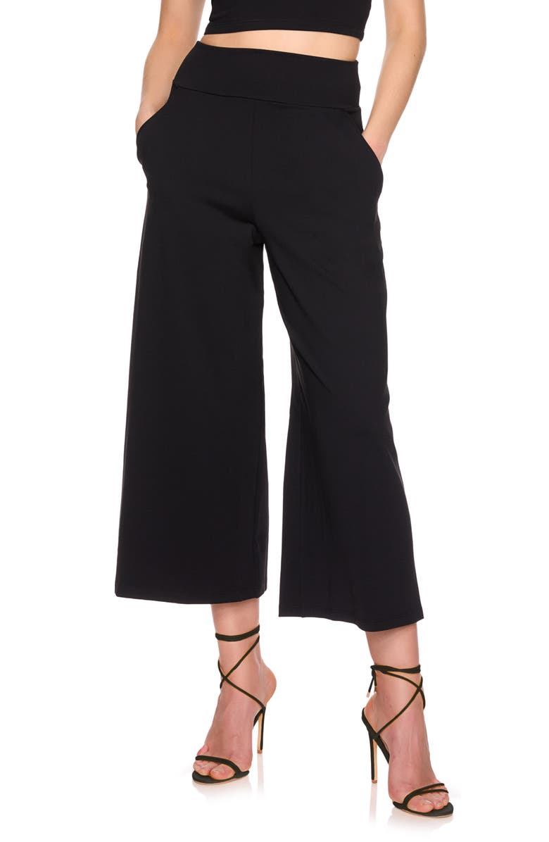 Susana Monaco Crop Wide Leg Pants, Main, color, 