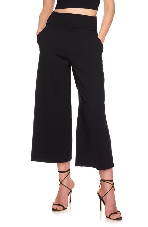 Crop Wide Leg Pants