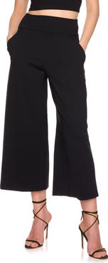 Susana Monaco Crop Wide Leg Pants