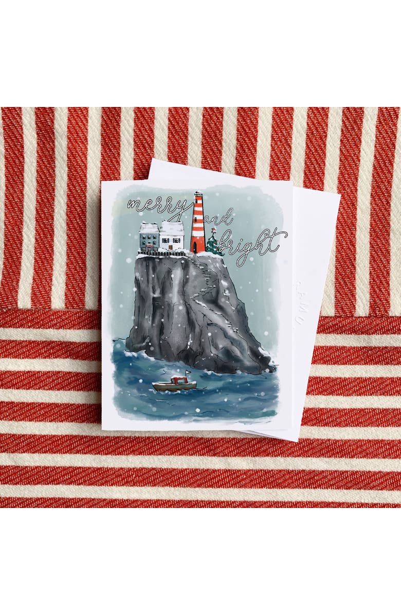 Ramus & Co Winter/Holiday Greeting Card Pack Sets (3 ct) Merry & Bright, Alternate, color, Multi-Pack