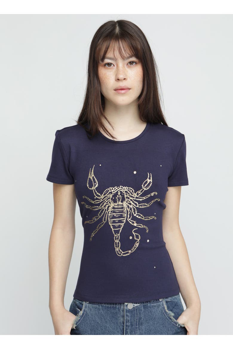 Scorpio Horoscope Tee, Main, color, Scorpio