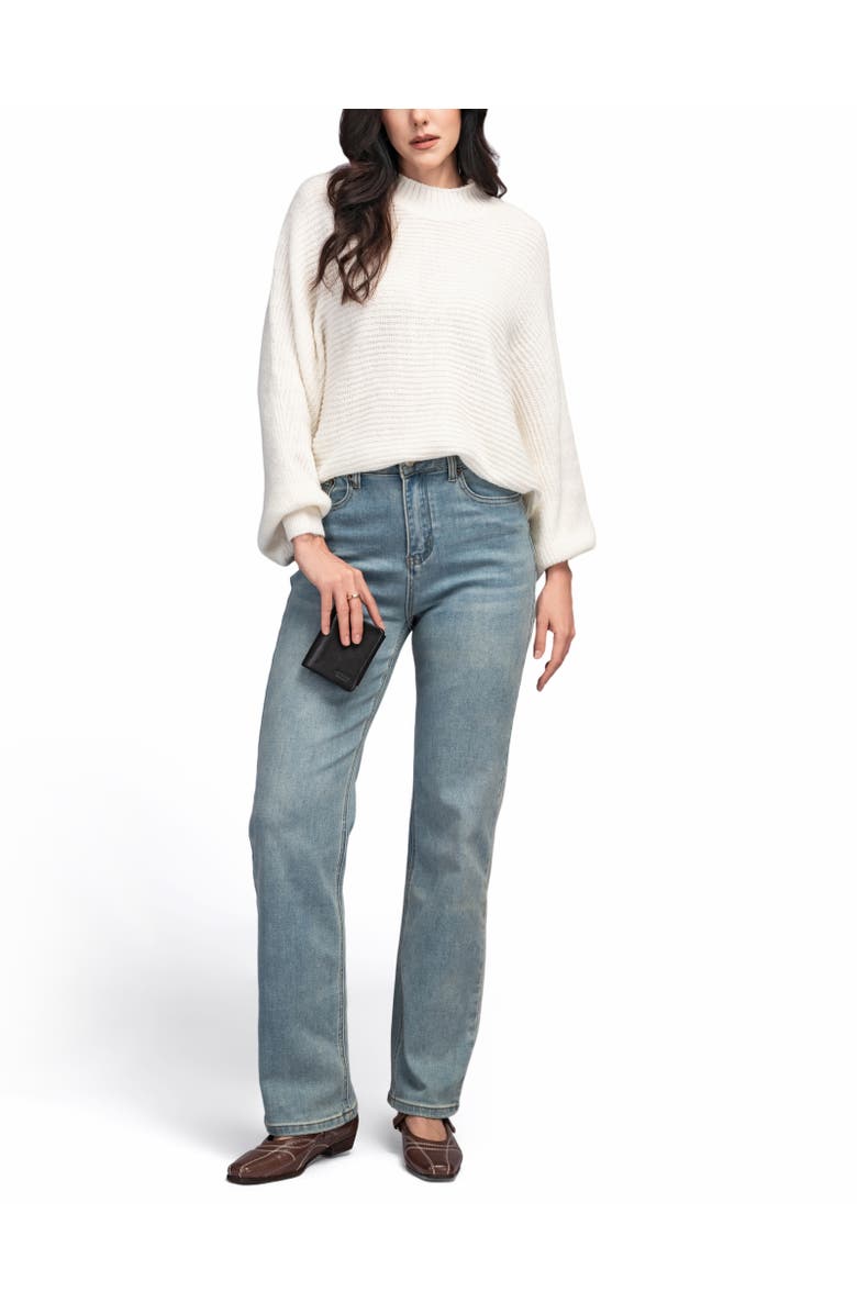 OLD TREND Clover Genuine Leather Slim Secure Trifold RFID Wallet, Alternate, color, Black