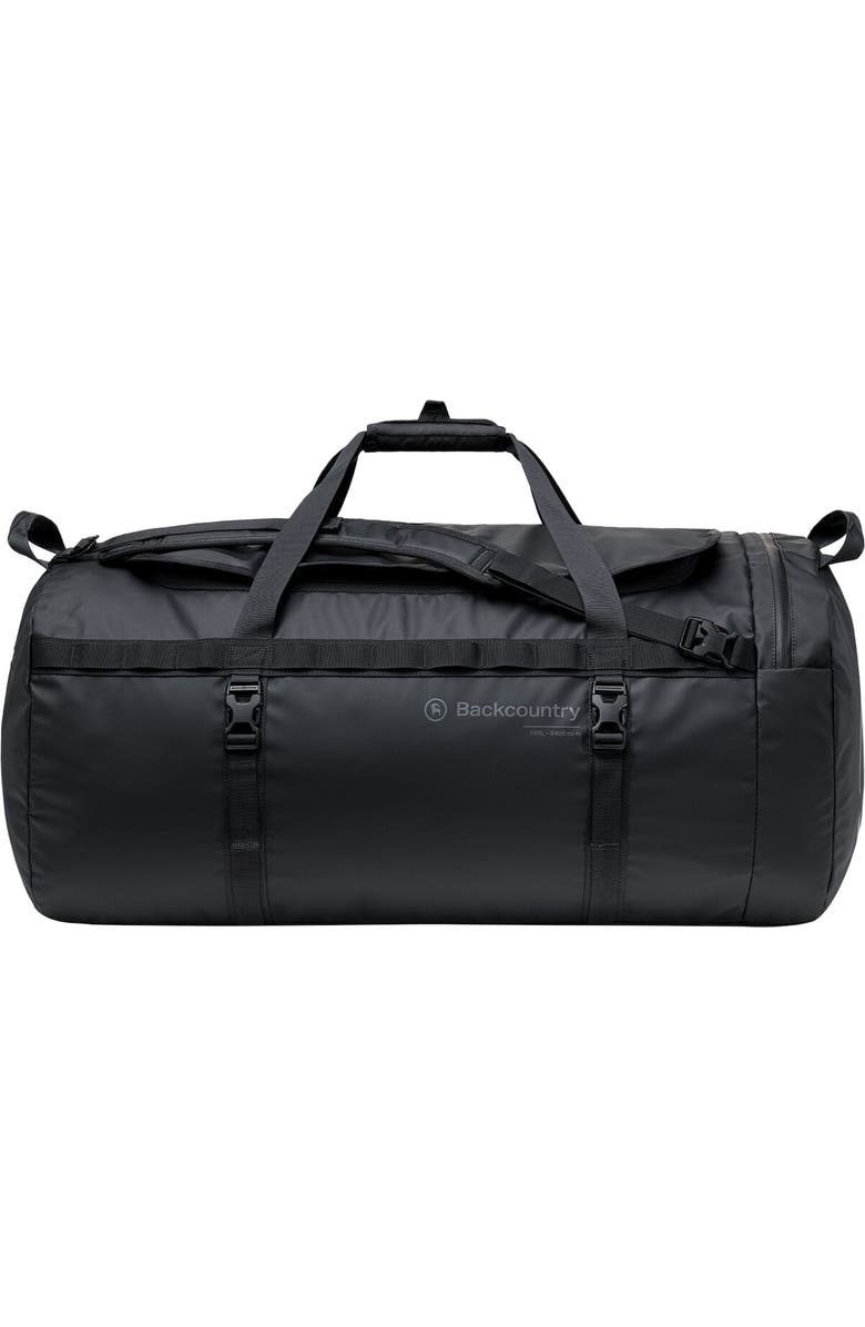 Backcountry All Around 105L Duffel, Main, color, Black