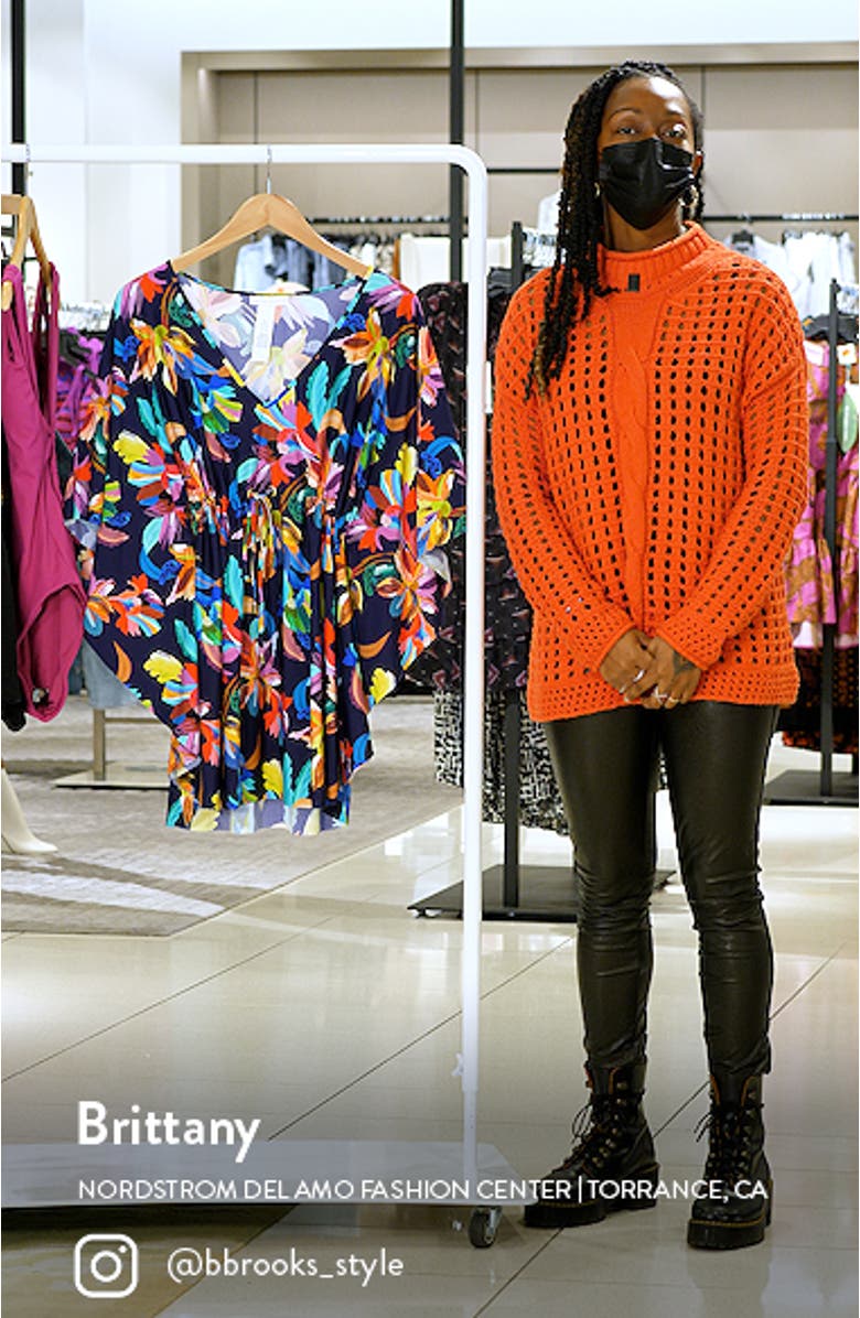 Sea V-Neck Caftan, sales video thumbnail