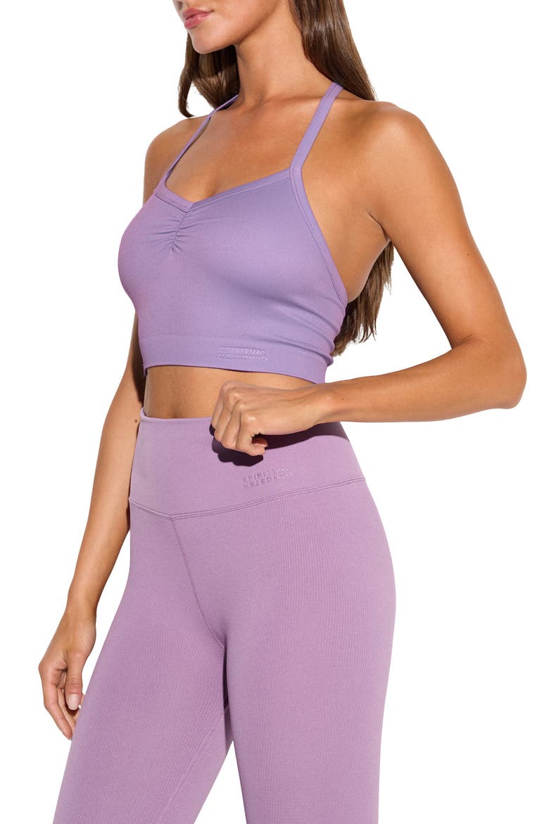 Sun Bleached Cassidy Bra Top, Alternate, color, AMETHYST