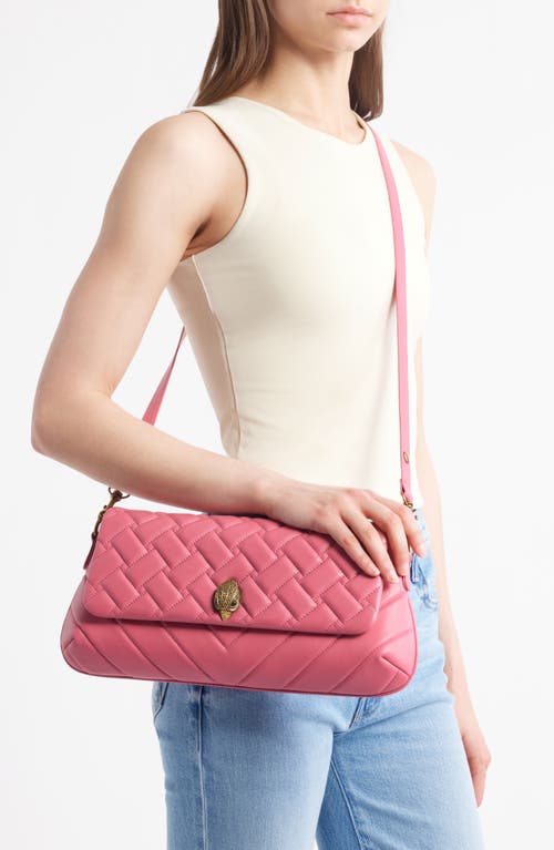 Kurt Geiger London Long Kensington Quilted Leather Shoulder Bag