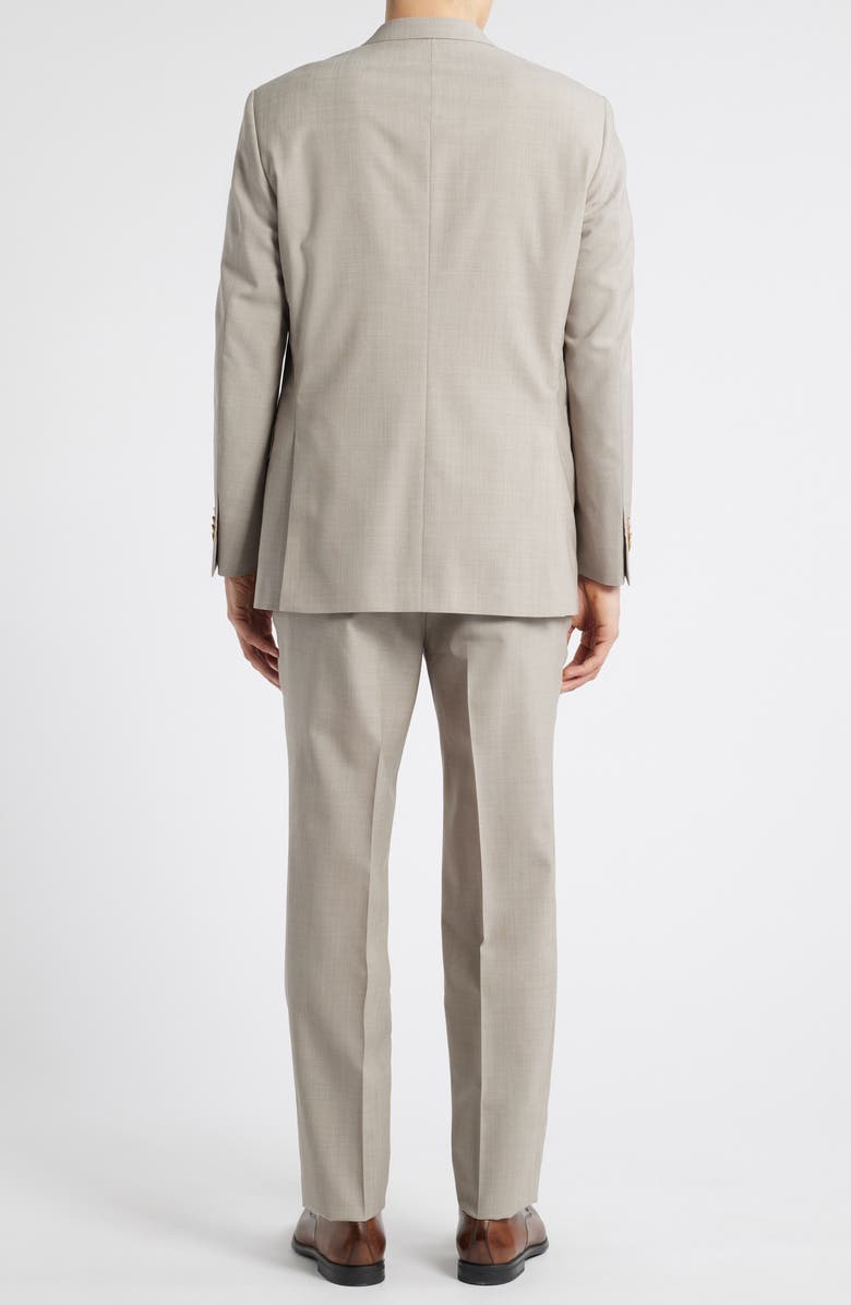 Peter Millar Flynn Classic Fit Stretch Wool Suit, Alternate, color, Tan