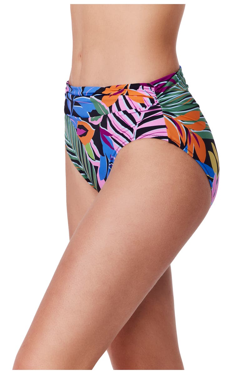 Profile by Gottex Costa Del Sol Shirred High Waist Swim Bottom, Alternate, color, 