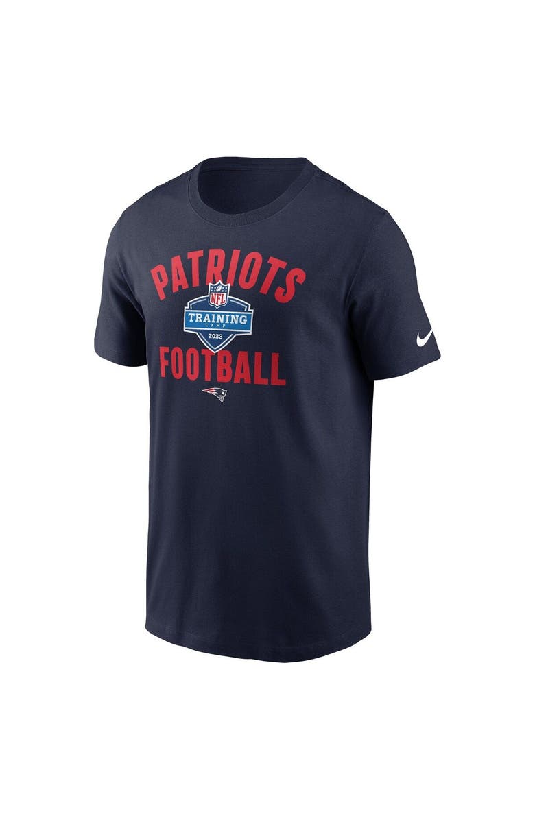 Nike Men's Nike Navy New England Patriots 2022 Training Camp Athletic T-Shirt, Alternate, color,