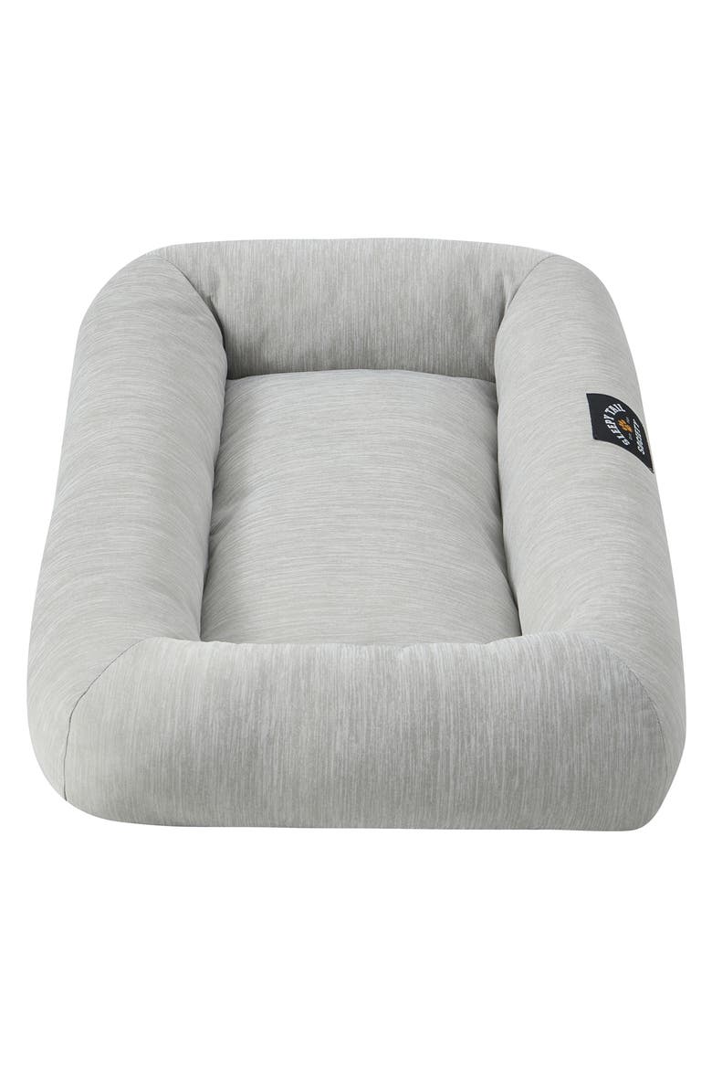 Sleepy Tail Society 16-Inch Cooling Pet Bed, Alternate, color, GREY