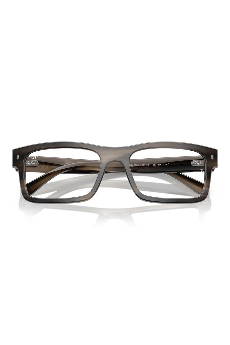 54mm Rectangular Optical Glasses, Alternate, color, HAVANA GRADIENT