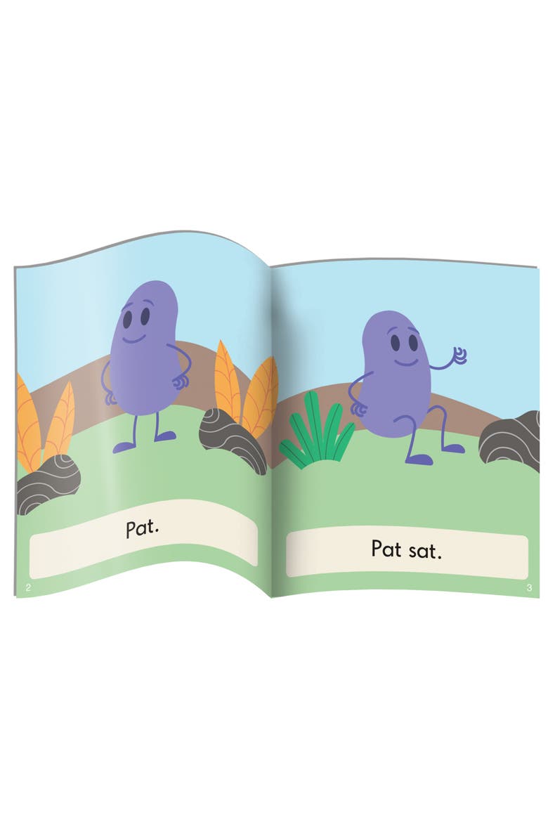 Decodable Readers The Pods Phase 2 Letter Sounds, Alternate, color, Multicolored
