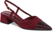 BERNESS Slingback Block Heel Pump