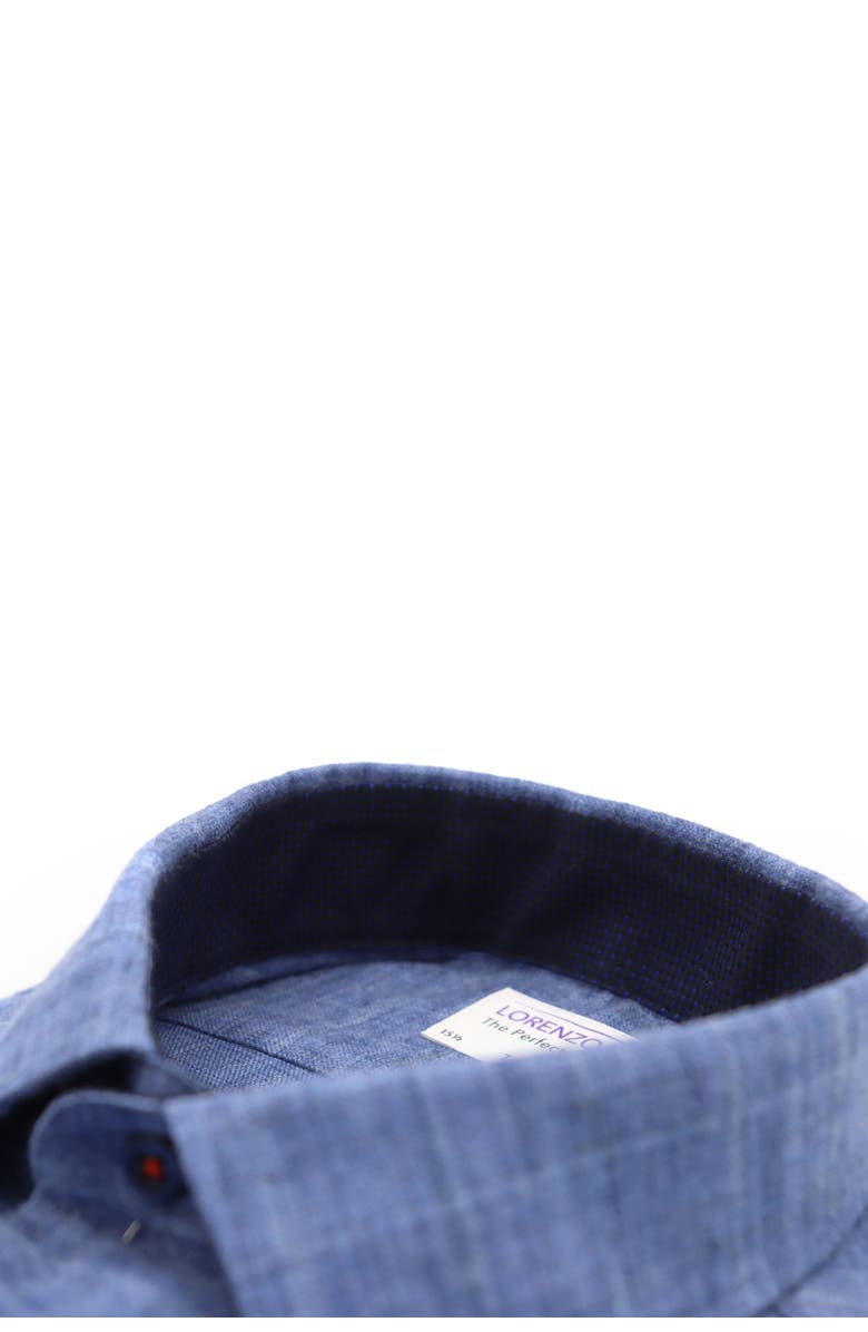 Lorenzo Uomo Solid Trim Fit Dress Shirt, Alternate, color, 