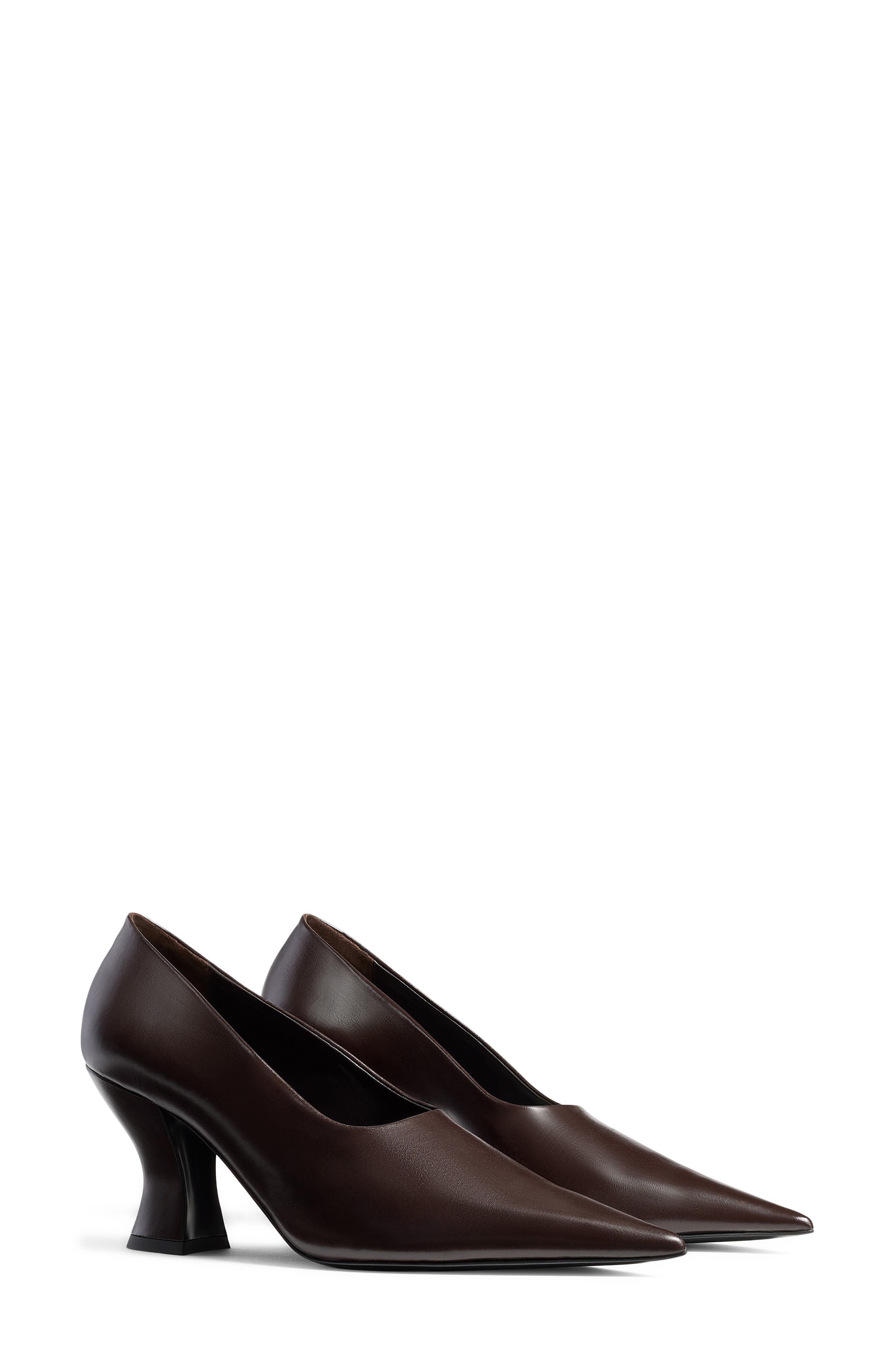 Colleen Pointed Toe Pump, Main, color, CHOCOLATE
