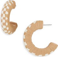 Cara Bow Fringe Crystal Statement Stud Earrings