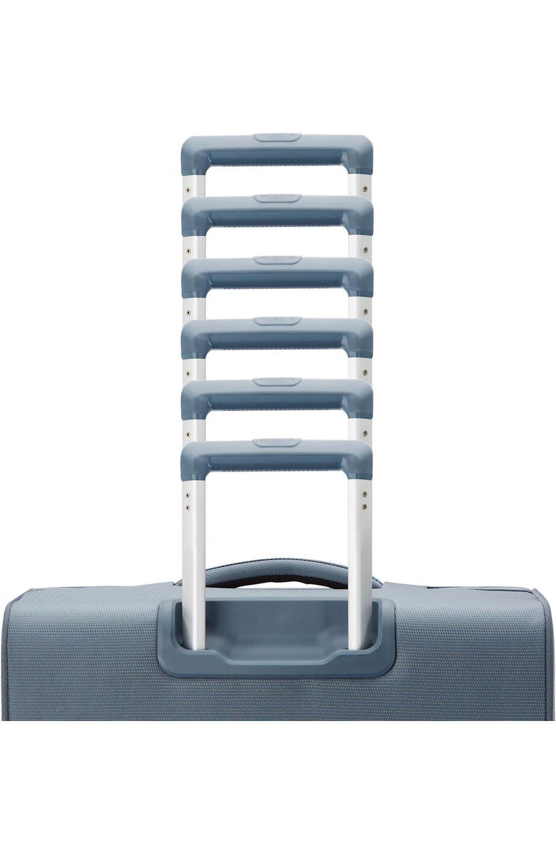 Samsonite UpLIFT Checked-Medium 25-Inch Lightweight Softside Expandable Spinner, Alternate, color, Black