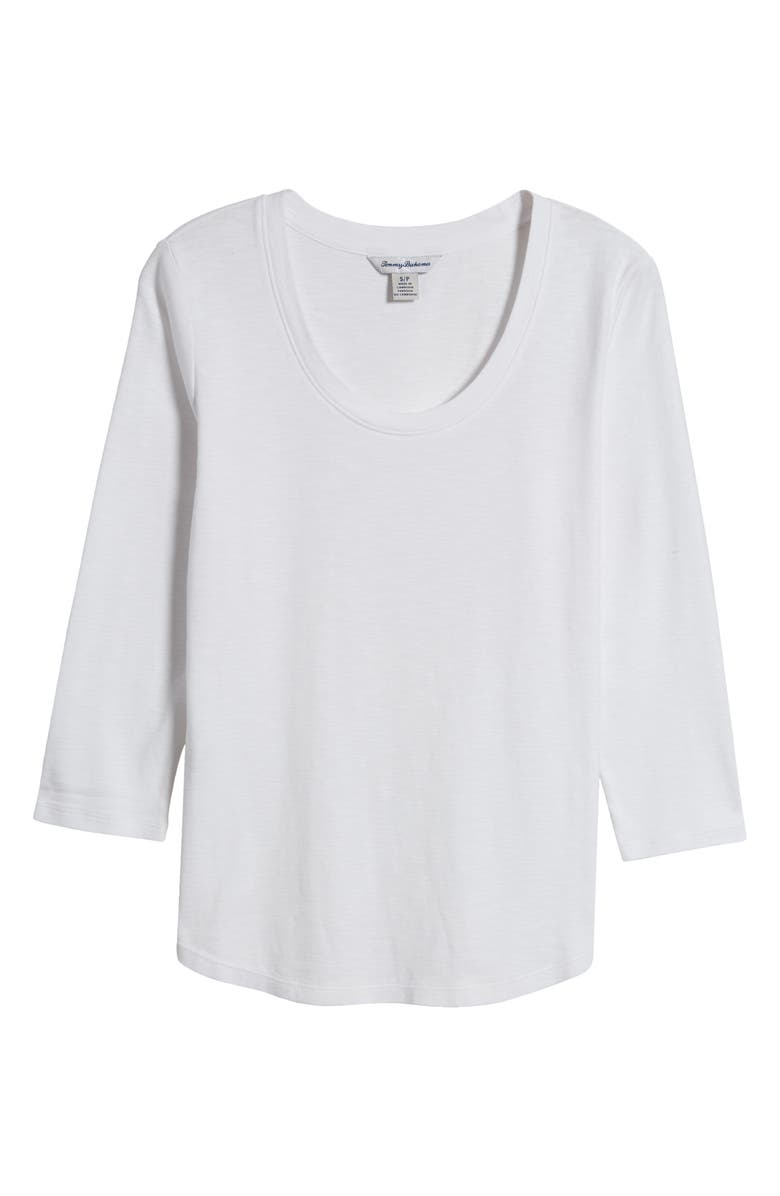 Tommy Bahama Ashby Isles Scoop Neck Cotton T-Shirt, Alternate, color, White