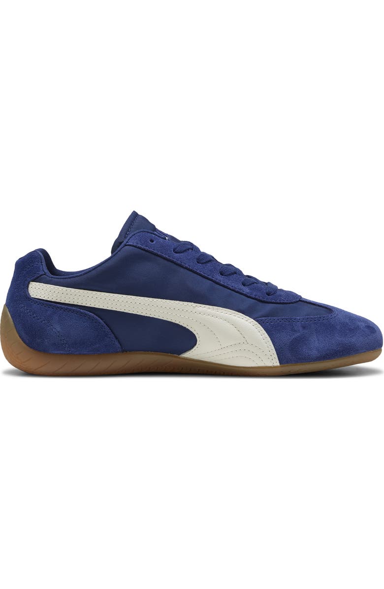 PUMA Speedcat Nylon Sneaker, Alternate, color, Blue Jewel/ Puma White