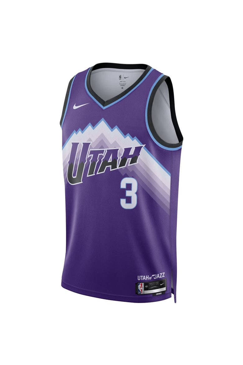 Unisex Nike Keyonte George Purple Utah Jazz Swingman Jersey - Icon Edition, Alternate, color, Purple