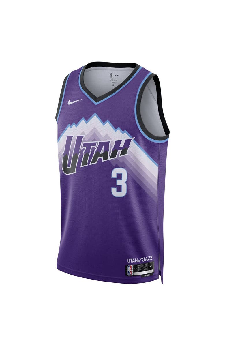 Nike Unisex Nike Keyonte George Purple Utah Jazz Swingman Jersey - Icon Edition, Alternate, color, Purple