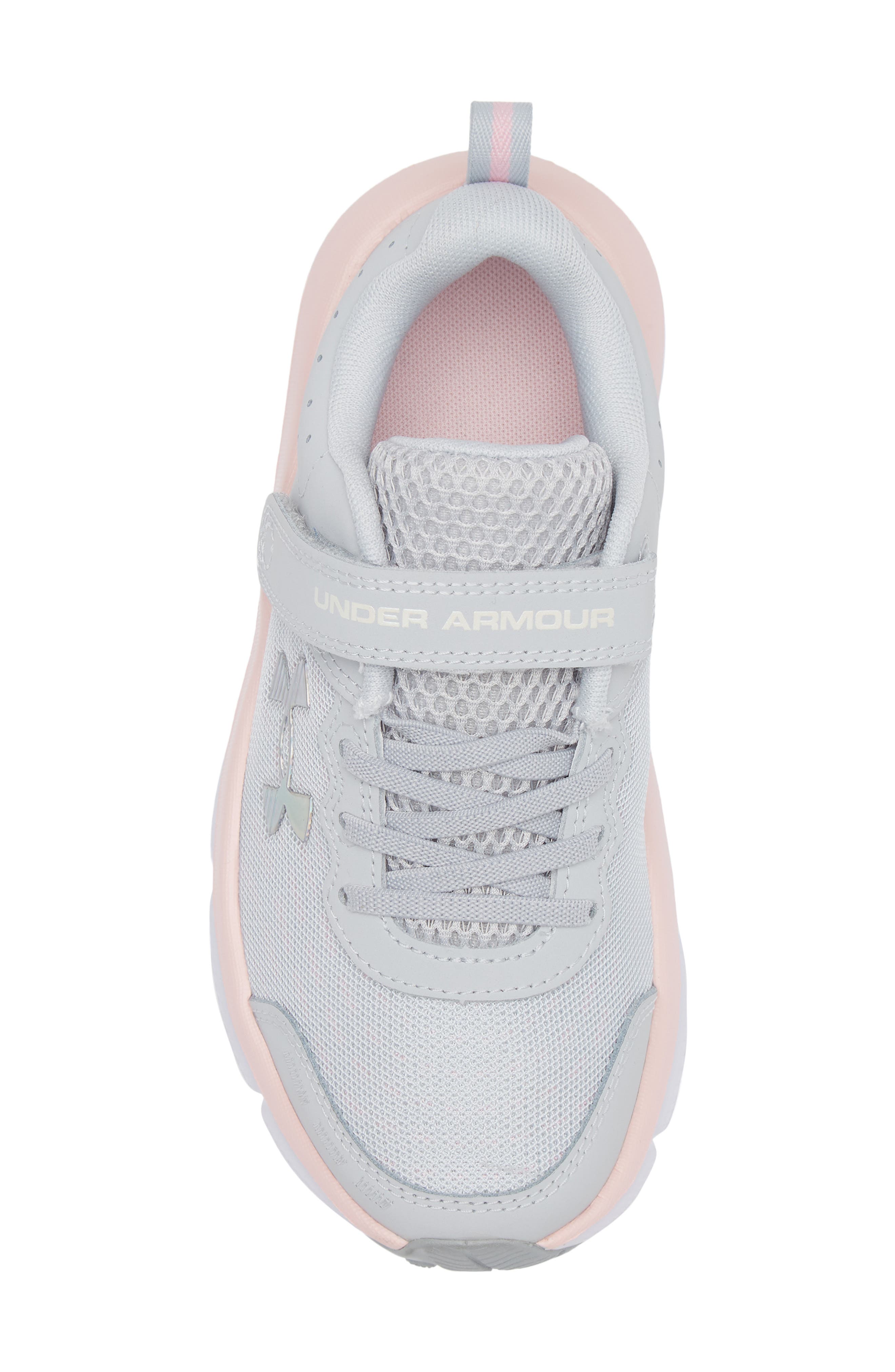 Under Armour Kids' Assert 10 Wide Running Shoe, Alternate, color, Halo Gray