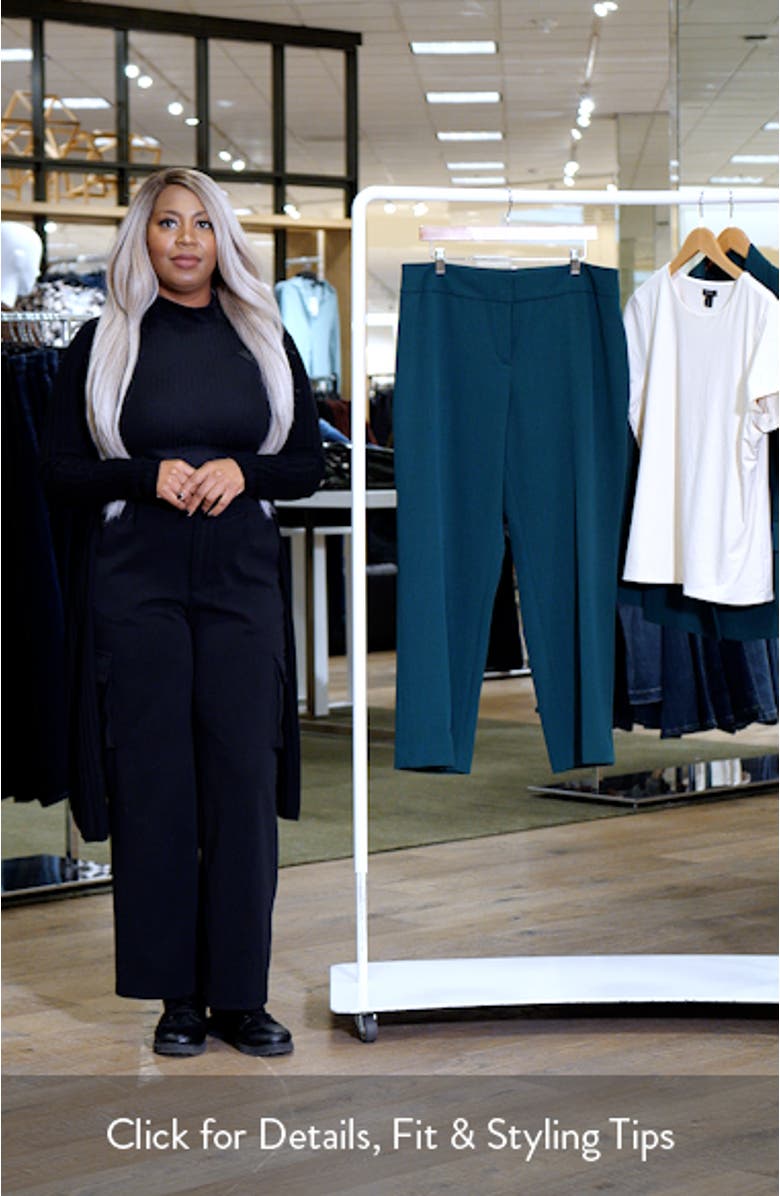 Flat Front Slim Pants, sales video thumbnail