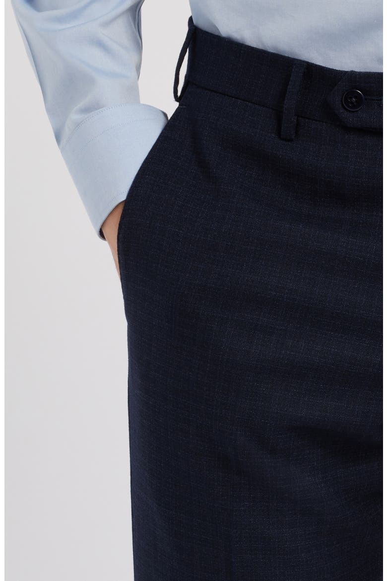Parker Wool Trousers, Alternate, color, NAVY