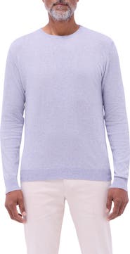 Bugatchi Cotton & Cashmere Crewneck Sweater