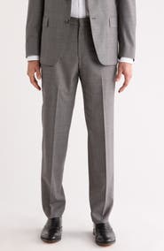 Vince Flat Front Wool Suit Pants