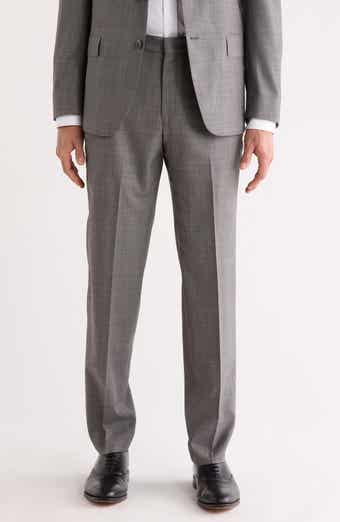 Vince Flat Front Wool Suit Pants