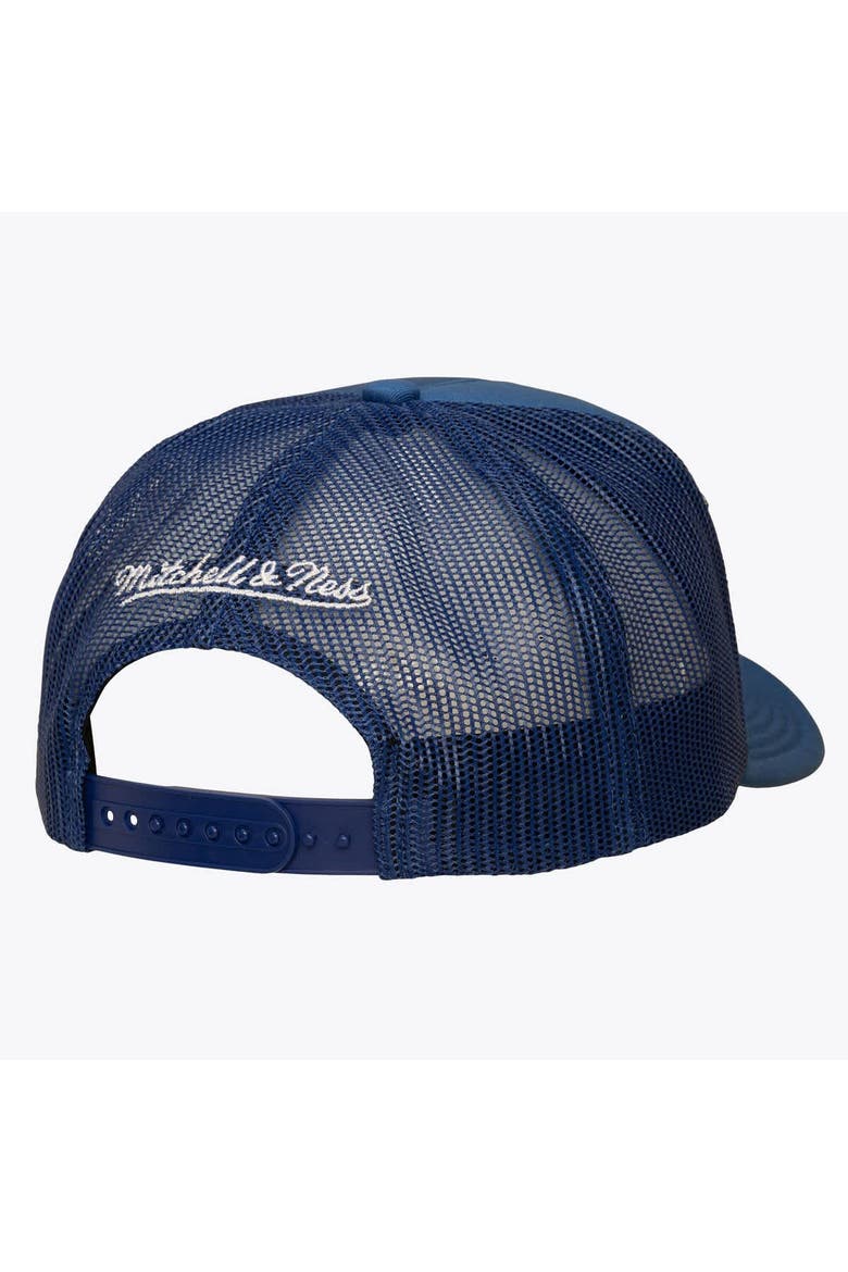 Men's Mitchell & Ness Blue New York Rangers Head Coach Trucker Adjustable Hat, Alternate, color, Blue